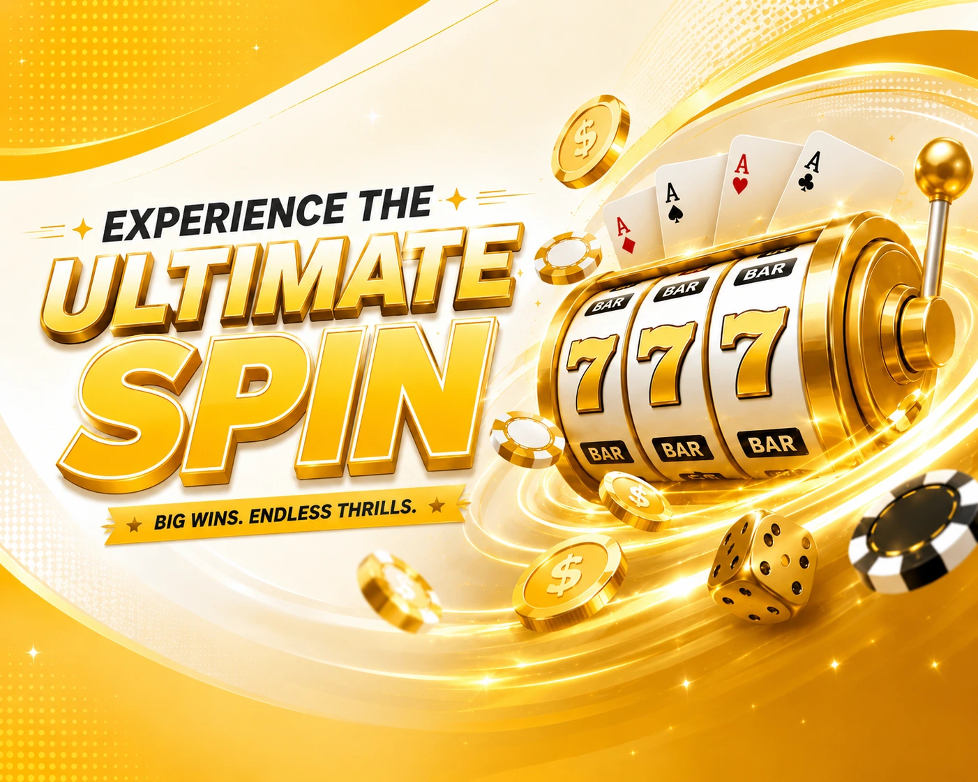 LIVEBET777 ultimate spin online pokies banner